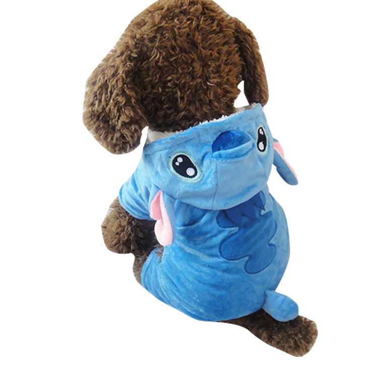Pet Dog Teddy Four-legged Clothes