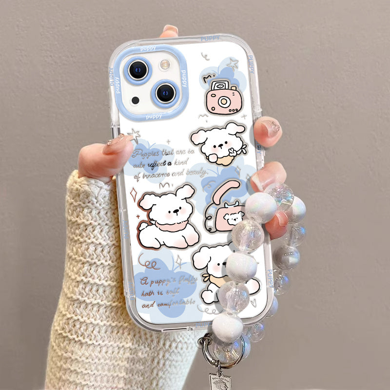 Applicable All-inclusive Protective Case Cute Cartoon Puppy