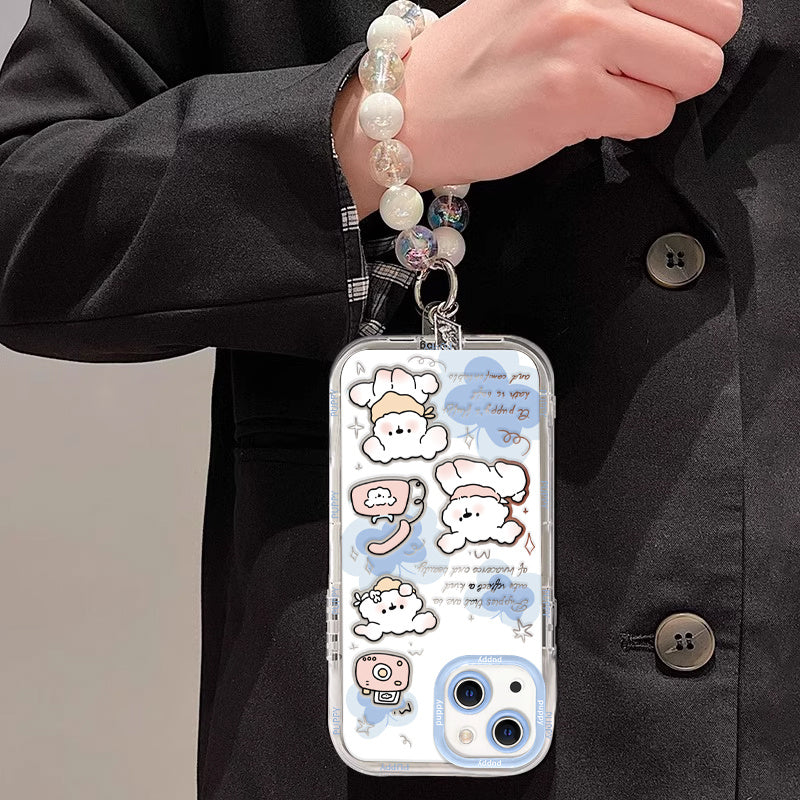 Applicable All-inclusive Protective Case Cute Cartoon Puppy