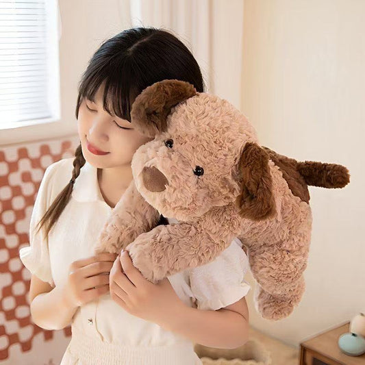 Plush Toy Lying Dog Doll