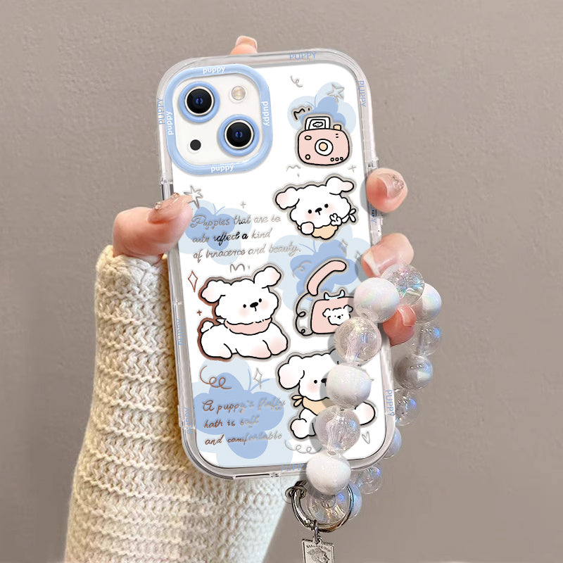 Applicable All-inclusive Protective Case Cute Cartoon Puppy